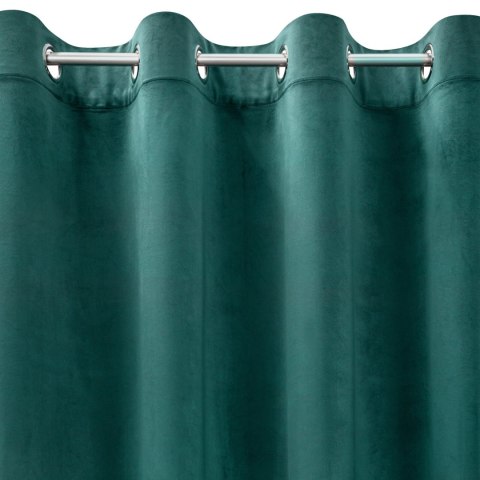 ZASŁONA GOTOWA D91 ROSA 140 X 250 CM CIEMNOTURKUSOWY EUROFIRANY ZASŁONA GOTOWA D91 ROSA 140 X 250 CM CIEMNOTURKUSOWY EUROFIRANY