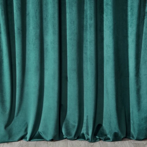 ZASŁONA GOTOWA D91 ROSA 140 X 250 CM CIEMNOTURKUSOWY EUROFIRANY ZASŁONA GOTOWA D91 ROSA 140 X 250 CM CIEMNOTURKUSOWY EUROFIRANY