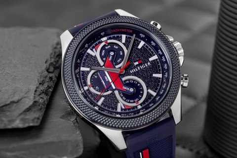 Zegarek Męski Tommy Hilfiger Clark 1792083 + BOX Zegarek Męski Tommy Hilfiger Clark 1792083 + BOX