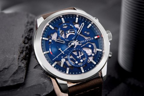 Zegarek Męski Tommy Hilfiger Henry 1710476 + BOX Zegarek Męski Tommy Hilfiger Henry 1710476 + BOX