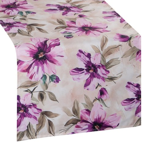 OBRUS GARDEN 40 X 180 CM KREMOWY EUROFIRANY OBRUS GARDEN 40 X 180 CM KREMOWY EUROFIRANY