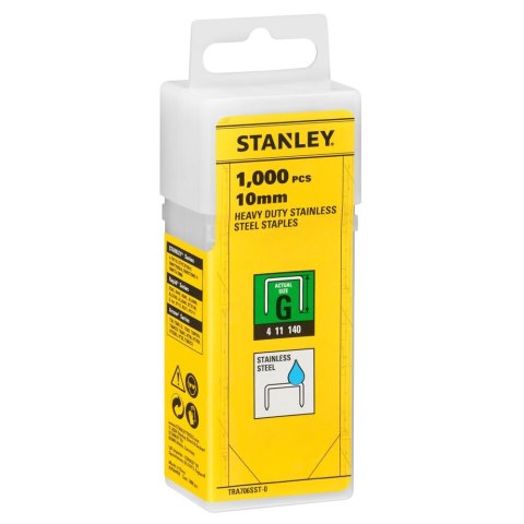 ZSZYWKI ZE STALI NIERDZEWNEJ G 10MM, 1000SZT ZSZYWKI ZE STALI NIERDZEWNEJ G 10MM, 1000SZT