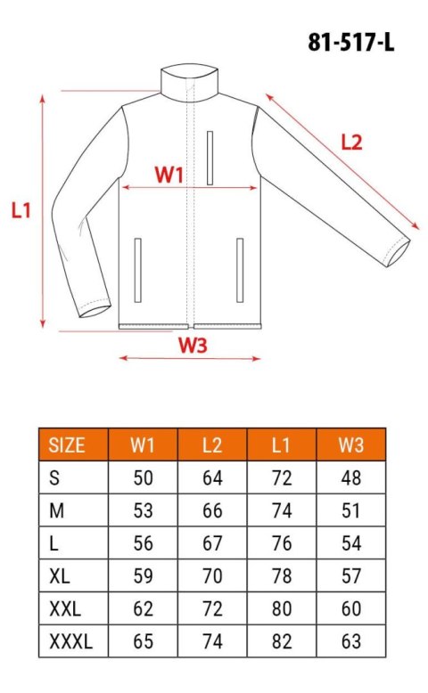 BLUZA SOFTSHELL OUTDOOR, BEŻOWA, ROZMIAR L BLUZA SOFTSHELL OUTDOOR, BEŻOWA, ROZMIAR L