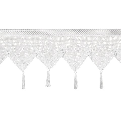 FIRANA GOTOWA MARTHA NA TAŚMIE 150 X 30 CM BIAŁY EUROFIRANY FIRANA GOTOWA MARTHA NA TAŚMIE 150 X 30 CM BIAŁY EUROFIRANY