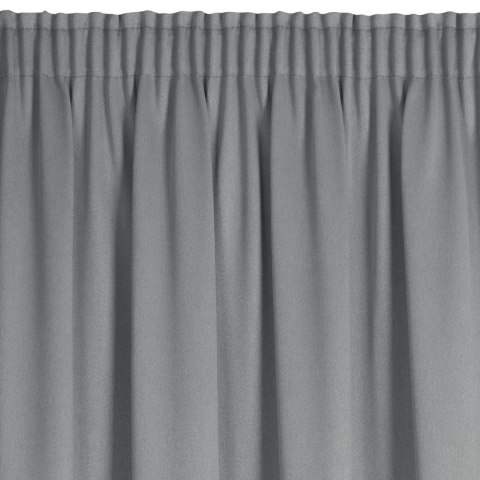 ZASŁONA GOTOWA CARLO NA TAŚMIE 130 X 300 CM SREBRNY EUROFIRANY ZASŁONA GOTOWA CARLO NA TAŚMIE 130 X 300 CM SREBRNY EUROFIRANY