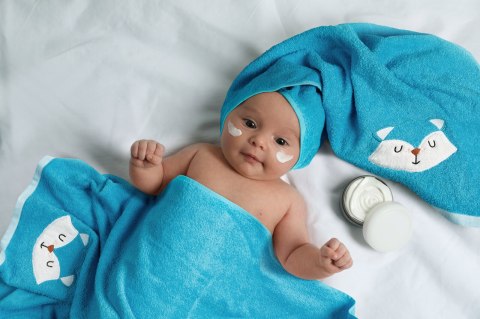 RĘCZNIK DZIECIĘCY BABY70 70 X 140 CM NIEBIESKI EUROFIRANY RĘCZNIK DZIECIĘCY BABY70 70 X 140 CM NIEBIESKI EUROFIRANY