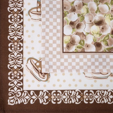 KOMPLET RĘCZNIKÓW KUCHENNYCH MELANI 50 X 75 CM BEŻOWY EUROFIRANY KOMPLET RĘCZNIKÓW KUCHENNYCH MELANI 50 X 75 CM BEŻOWY EUROFIRANY