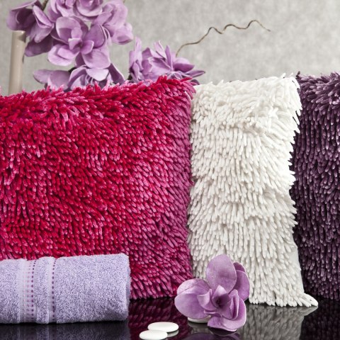 POSZEWKA SHAGGY 1 40 X 40 CM CIEMNOOLIWKOWY EUROFIRANY POSZEWKA SHAGGY 1 40 X 40 CM CIEMNOOLIWKOWY EUROFIRANY