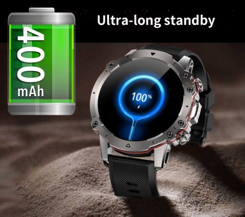 Smartwatch Męski Rubicon RNCF18-1 BLACK Bransoleta + Pasek Smartwatch Męski Rubicon RNCF18-1 BLACK Bransoleta + Pasek