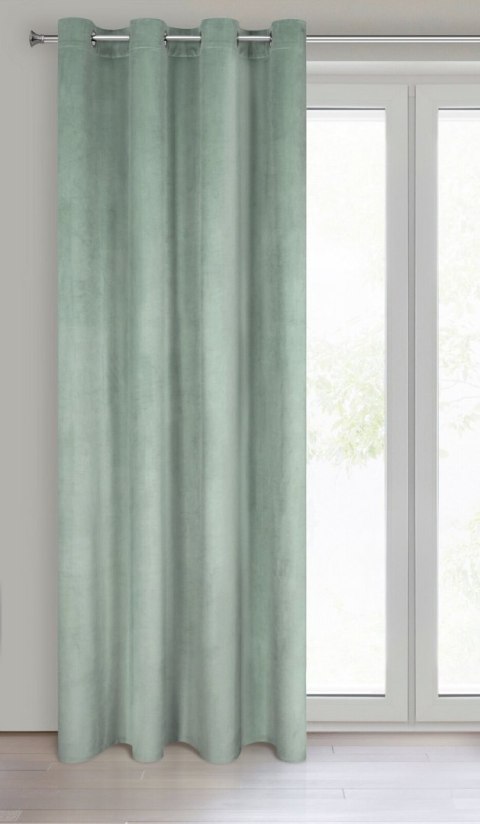 ZASŁONA GOTOWA D91 ROSA 140 X 250 CM JASNOMIĘTOWY EUROFIRANY ZASŁONA GOTOWA D91 ROSA 140 X 250 CM JASNOMIĘTOWY EUROFIRANY