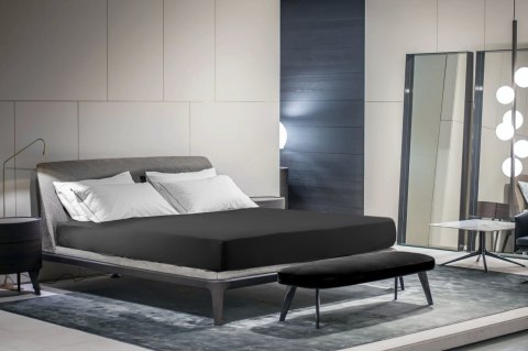 PRZEŚCIERADŁO Z GUMKĄ JERSEY D91 240 X 220 X 30 CM CZARNY EUROFIRANY PRZEŚCIERADŁO Z GUMKĄ JERSEY D91 240 X 220 X 30 CM CZARNY EUROFIRANY