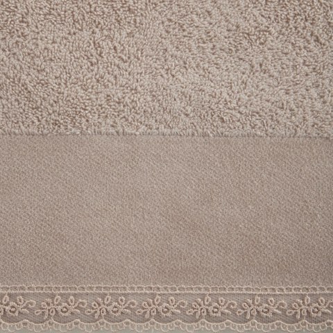 RĘCZNIK EMI (04) 50 X 90 CM BEŻOWY EUROFIRANY RĘCZNIK EMI (04) 50 X 90 CM BEŻOWY EUROFIRANY