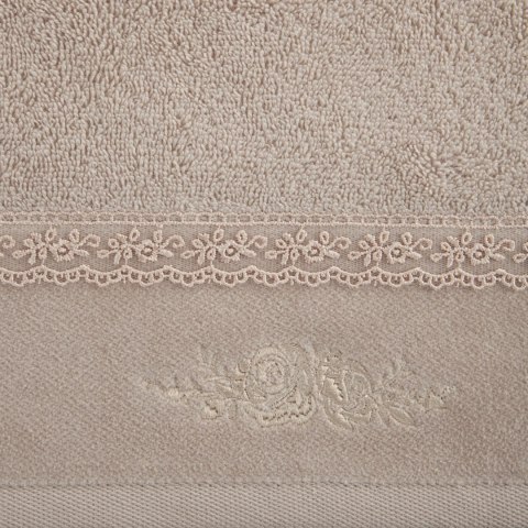 RĘCZNIK SISI (04) 70 X 140 CM BEŻOWY EUROFIRANY RĘCZNIK SISI (04) 70 X 140 CM BEŻOWY EUROFIRANY