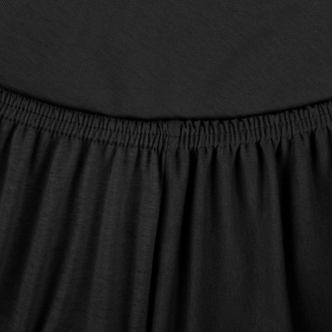 PRZEŚCIERADŁO JERSEY3 140 X 200 X 30 CM CZARNY EUROFIRANY PRZEŚCIERADŁO JERSEY3 140 X 200 X 30 CM CZARNY EUROFIRANY