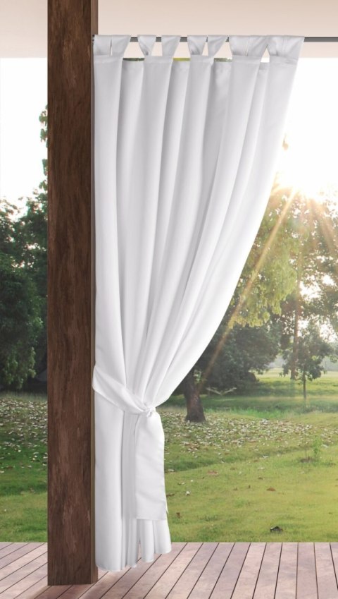 ZASŁONA GOTOWA GARDEN2 NA SZELKACH 155 X 220 CM BIAŁY EUROFIRANY ZASŁONA GOTOWA GARDEN2 NA SZELKACH 155 X 220 CM BIAŁY EUROFIRANY