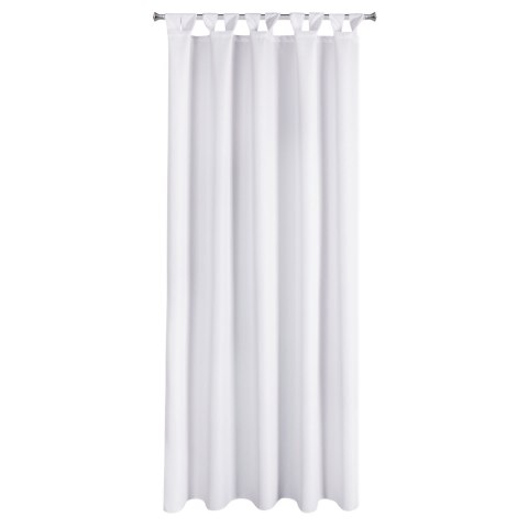 ZASŁONA GOTOWA GARDEN2 NA SZELKACH 155 X 220 CM BIAŁY EUROFIRANY ZASŁONA GOTOWA GARDEN2 NA SZELKACH 155 X 220 CM BIAŁY EUROFIRANY