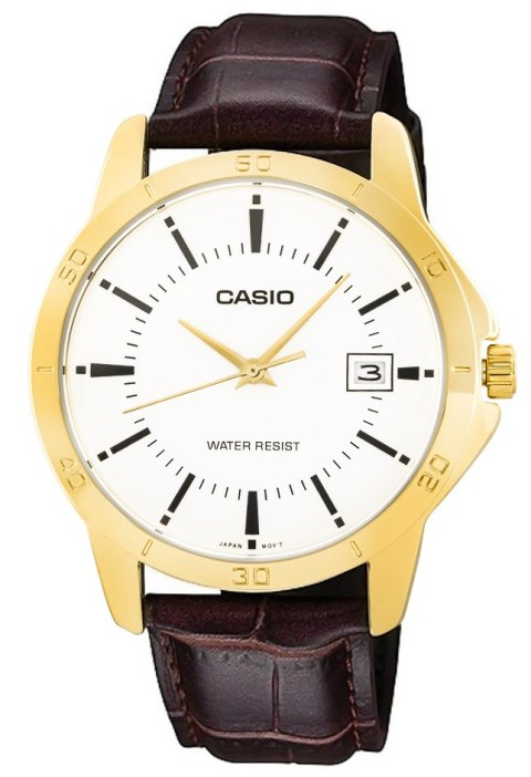 Zegarek Męski Casio MTP-V004GL-7AUDF + BOX Zegarek Męski Casio MTP-V004GL-7AUDF + BOX