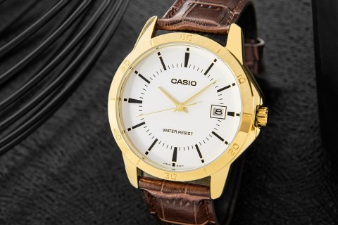 Zegarek Męski Casio MTP-V004GL-7AUDF + BOX Zegarek Męski Casio MTP-V004GL-7AUDF + BOX