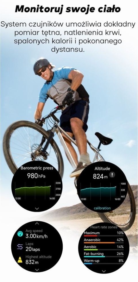 Smartwatch Męski GRAVITY GPS GT24-3 Czarny Pasek Silikonowy + Pomarańczowy Pasek Silikonowy Smartwatch Męski GRAVITY GPS GT24-3 Czarny Pasek Silikonowy + Pomarańczowy Pasek Silikonowy