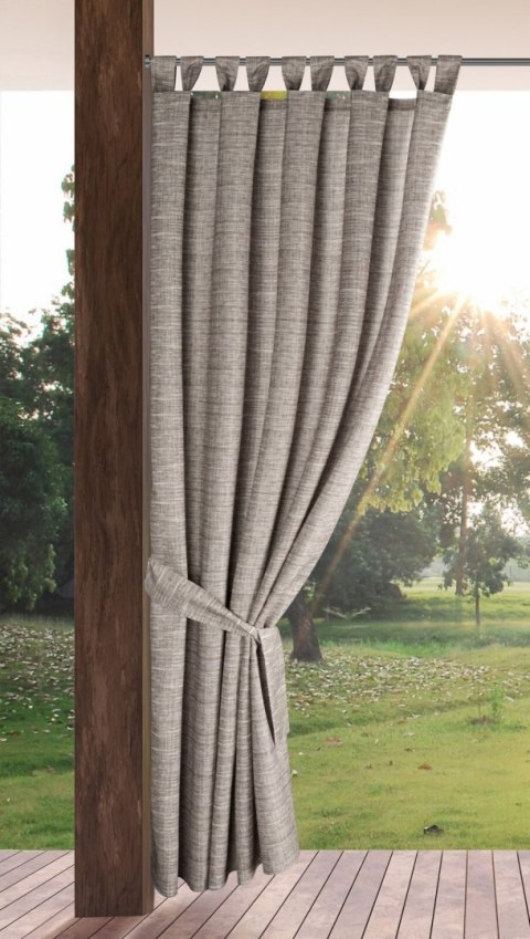 ZASŁONA GOTOWA GARDEN 10 NA SZELKACH 155 X 260 CM BRĄZOWY EUROFIRANY ZASŁONA GOTOWA GARDEN 10 NA SZELKACH 155 X 260 CM BRĄZOWY EUROFIRANY