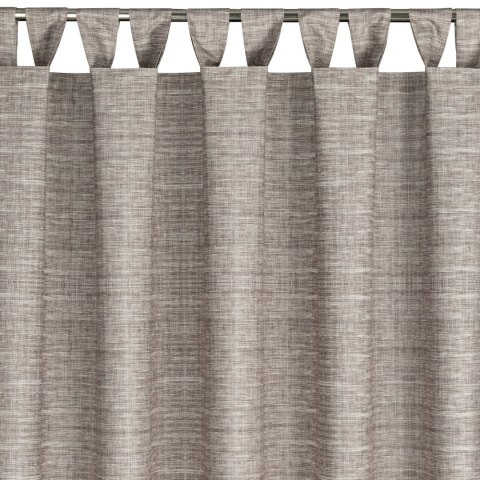 ZASŁONA GOTOWA GARDEN 10 NA SZELKACH 155 X 260 CM BRĄZOWY EUROFIRANY ZASŁONA GOTOWA GARDEN 10 NA SZELKACH 155 X 260 CM BRĄZOWY EUROFIRANY