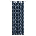 ZASŁONA GOTOWA GARDEN 14 NA SZELKACH 155 X 240 CM GRANATOWY EUROFIRANY