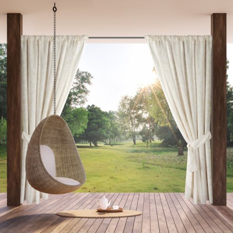 ZASŁONA GOTOWA GARDEN 3 NA TAŚMIE 155 X 200 CM BIAŁY EUROFIRANY ZASŁONA GOTOWA GARDEN 3 NA TAŚMIE 155 X 200 CM BIAŁY EUROFIRANY