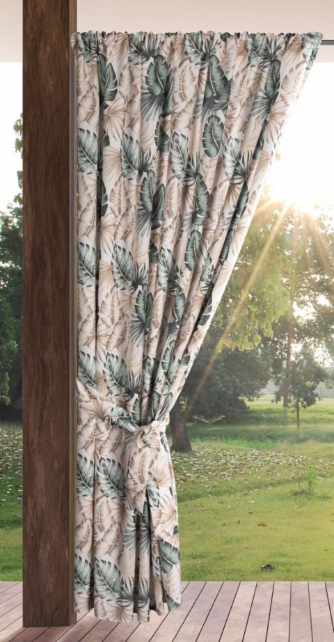 ZASŁONA GOTOWA GARDEN 7 NA TAŚMIE 155 X 200 CM BEŻOWY EUROFIRANY ZASŁONA GOTOWA GARDEN 7 NA TAŚMIE 155 X 200 CM BEŻOWY EUROFIRANY