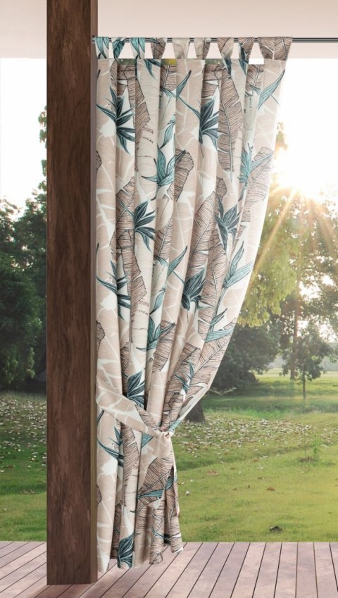 ZASŁONA GOTOWA GARDEN 8 NA SZELKACH 155 X 260 CM BEŻOWY EUROFIRANY ZASŁONA GOTOWA GARDEN 8 NA SZELKACH 155 X 260 CM BEŻOWY EUROFIRANY