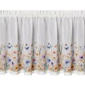 FIRANA GOTOWA ROZALIE NA TAŚMIE 150 X 60 CM BIAŁY EUROFIRANY