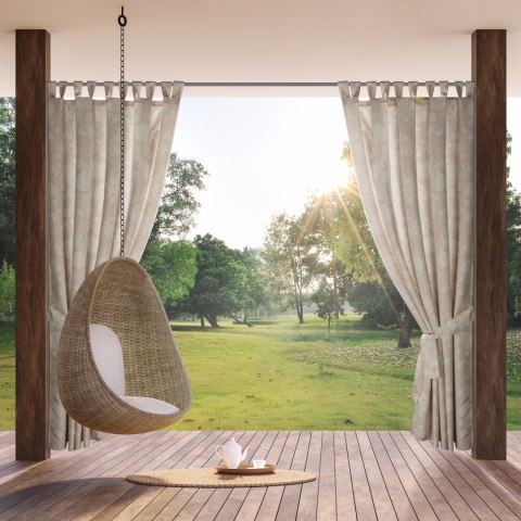 ZASŁONA GOTOWA GARDEN 15 NA SZELKACH 155 X 220 CM PUDROWY EUROFIRANY ZASŁONA GOTOWA GARDEN 15 NA SZELKACH 155 X 220 CM PUDROWY EUROFIRANY