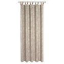 ZASŁONA GOTOWA GARDEN 15 NA SZELKACH 155 X 220 CM PUDROWY EUROFIRANY
