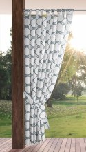 ZASŁONA GOTOWA GARDEN 16 NA SZELKACH 155 X 200 CM BIAŁY EUROFIRANY