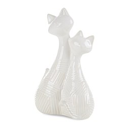 FIGURKA DEKORACYJNA ROMINA (01) 19 X 10 X 29 CM KREMOWY EUROFIRANY