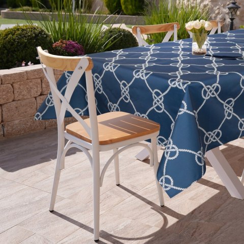 OBRUS GARDEN 140 X 220 CM GRANATOWY EUROFIRANY OBRUS GARDEN 140 X 220 CM GRANATOWY EUROFIRANY