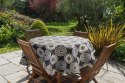 OBRUS GARDEN 40 X 140 CM CZARNY EUROFIRANY
