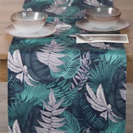 OBRUS GARDEN 40 X 180 CM GRANATOWY EUROFIRANY