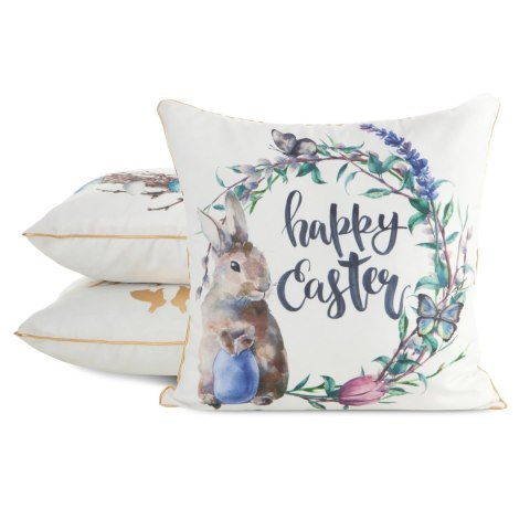 POSZEWKA WIOSNA 52 45 X 45 CM BIAŁY EUROFIRANY POSZEWKA WIOSNA 52 45 X 45 CM BIAŁY EUROFIRANY