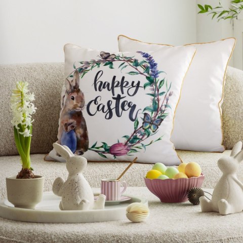 POSZEWKA WIOSNA 52 45 X 45 CM BIAŁY EUROFIRANY POSZEWKA WIOSNA 52 45 X 45 CM BIAŁY EUROFIRANY