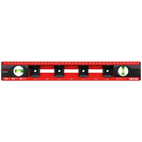 POZIOMICA WSKAŹNIK POZIOMU I PIONU ELECTRIC 40 CM POZIOMICA WSKAŹNIK POZIOMU I PIONU ELECTRIC 40 CM
