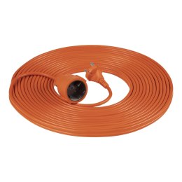 PRZEDŁUŻACZ OGRODOWY 10M OMY 2X1MM2 IP20 POMARAŃCZOWY