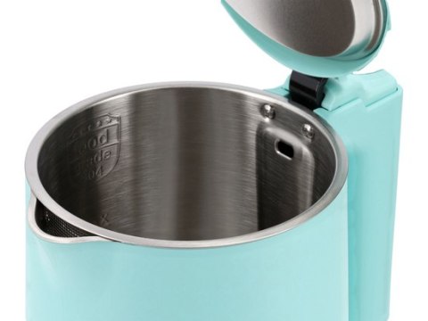 CZAJNIK ELEKTRYCZNY 1.5L COOL TOUCH TURKUSOWY CZAJNIK ELEKTRYCZNY 1.5L COOL TOUCH TURKUSOWY