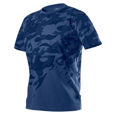 T-SHIRT ROBOCZY CAMO NAVY, ROZMIAR XL T-SHIRT ROBOCZY CAMO NAVY, ROZMIAR XL