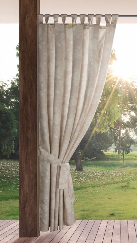 ZASŁONA GOTOWA GARDEN 15 NA SZELKACH 155 X 240 CM PUDROWY EUROFIRANY ZASŁONA GOTOWA GARDEN 15 NA SZELKACH 155 X 240 CM PUDROWY EUROFIRANY
