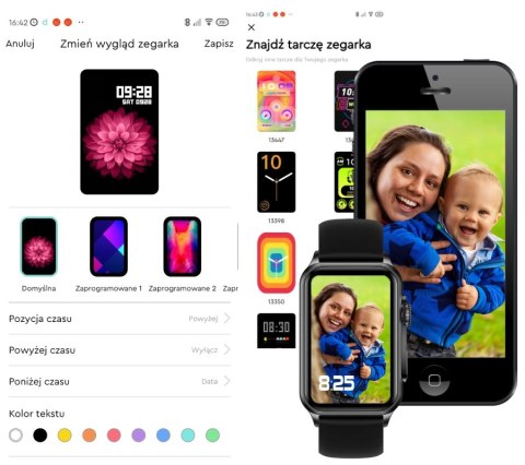Smartwatch Damski RUBICON RNCF06 Black SMARUB222 Smartwatch Damski RUBICON RNCF06 Black SMARUB222