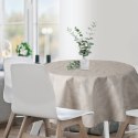 OBRUS GARDEN O 150 CM BEŻOWY EUROFIRANY