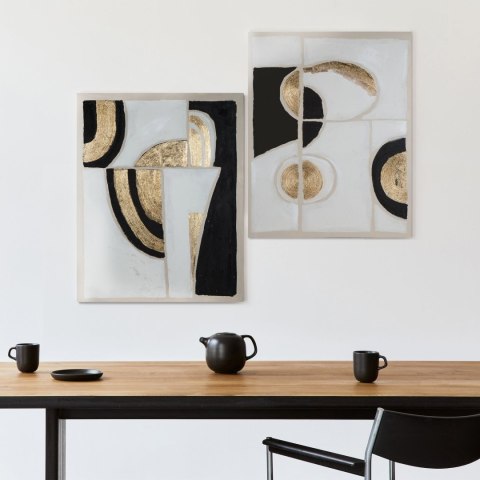 OBRAZ 495B 80 X 100 CM BIAŁY OBRAZ 495B 80 X 100 CM BIAŁY