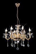 LAMPA GLITTER (2) O 70 X 52 CM ZŁOTY
