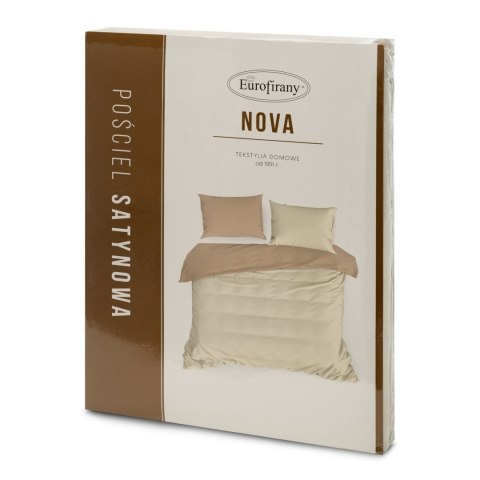 KOMPLET POŚCIELI NOVA3 220 X 200 CM KREMOWY KOMPLET POŚCIELI NOVA3 220 X 200 CM KREMOWY