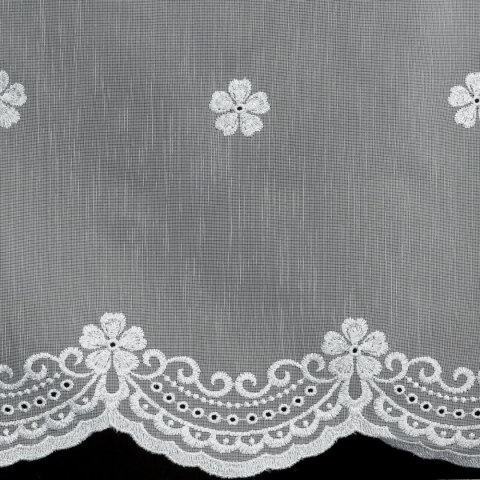 FIRANA GOTOWA DEK 400 X 160 CM BIAŁY FIRANA GOTOWA DEK 400 X 160 CM BIAŁY